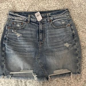 Super Stretch Light Jean Skirt